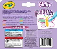 Marqueurs Crayola à paillettes, 8 pièces