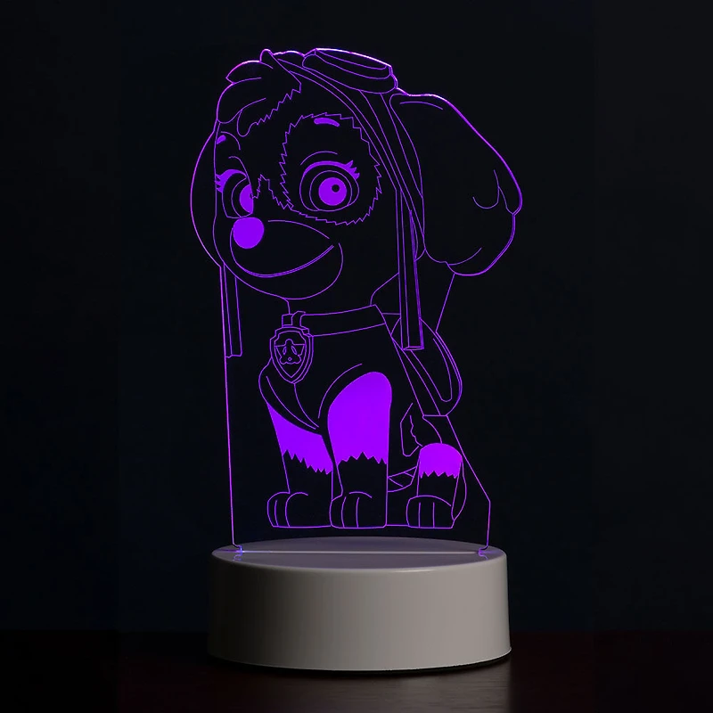 PAW Patrol 3D LED Night Light Skye