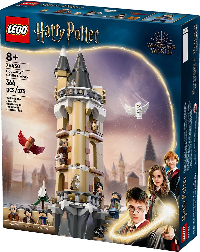LEGO Harry Potter Hogwarts Castle Owlery Building Toy 76430