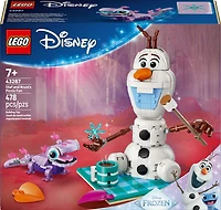 LEGO Disney Frozen Olaf and Bruni's Picnic Fun Building Toy for Girls & Boys , Ages 7+ - 43287