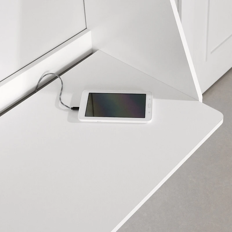 Hourra Bureau de travail Blanc solide