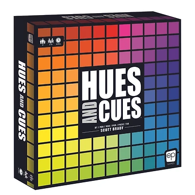 USAopoly Hues and Cues Board Game
