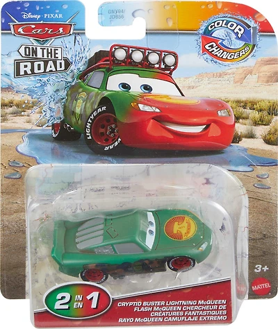Disney et Pixar Cars Color Changers Collection Cryptid Buster Lightning McQueen