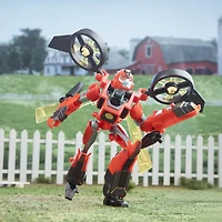 Transformers EarthSpark, figurine Terran Twitch classe Deluxe de 12,5 cm, jouet robot