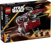 LEGO Star Wars: The Clone Wars Ahsoka's Jedi Interceptor Spaceship Building Toy - Kids Star Wars Toy - 75401
