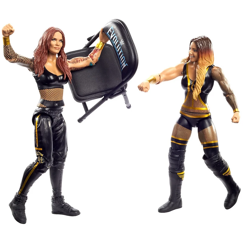 WWE - Coffret Combat - 2 figurines - Lita et Trish Stratus