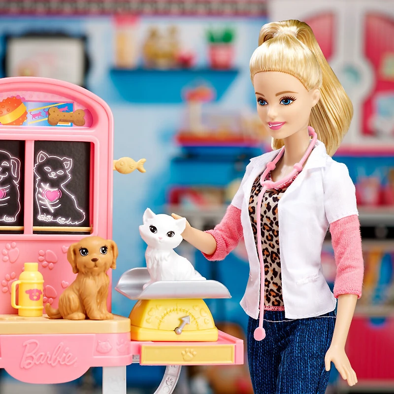 Barbie - Careers Pet Vet Doll & Playset