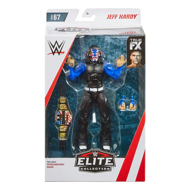 WWE - Collection Elite - Figurine articulée - Jeff Hardy
