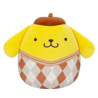 Squishmallows 8" - Sanrio: Brown Plaid Pompompurin