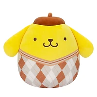 Squishmallows 8" - Sanrio: Brown Plaid Pompompurin