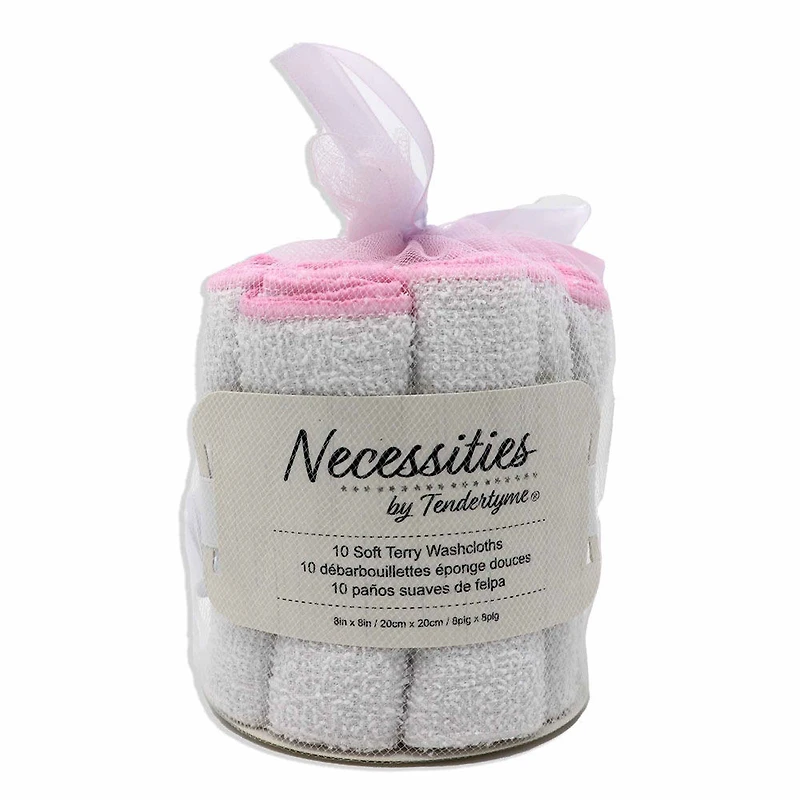 Necessities By Tendertyme 10-Pack Washcloth