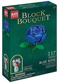 Bouquet De Blocs    Rose Bleue