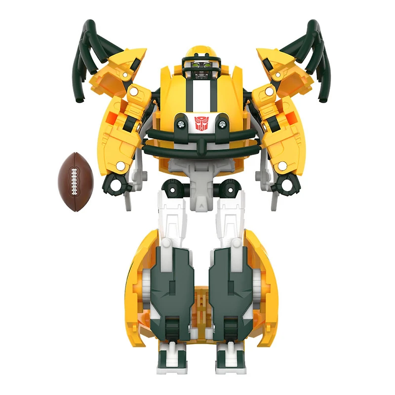 Transformers NFL Green Bay Packers Tundra Prime Action Figure
