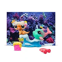 Littlest Pet Shop Petfluencers Aquarium Shell-Fie - Notre exclusivité