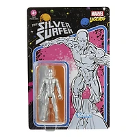 Marvel Legends Series Retro 375, figurines de collection rétro Silver Surfer de 9,5 cm