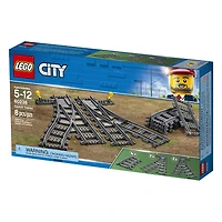 Aiguillages LEGO City 60238 jouet pour train