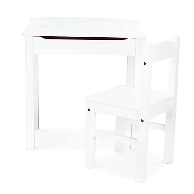 Élévateur pour enfant - Bureau et chaise - Blanc