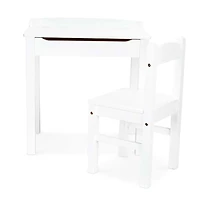 Élévateur pour enfant - Bureau et chaise - Blanc