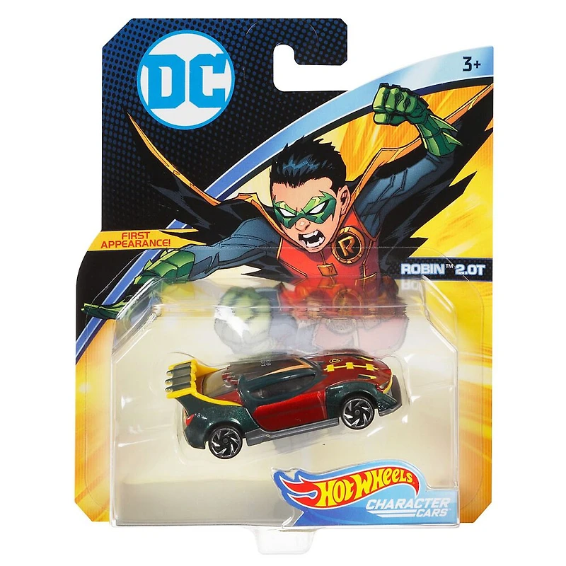 Hot Wheels - DC Universe - Véhicule Robin 2.0t
