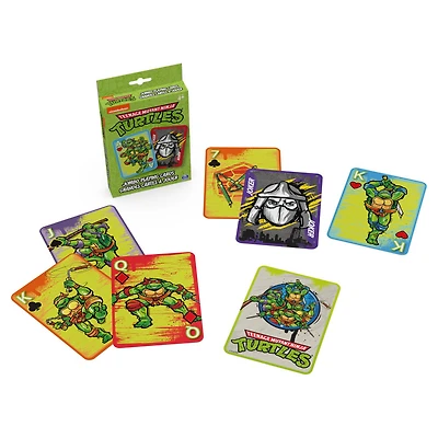 Grandes cartes à jouer Teenage Mutant Ninja Turtles