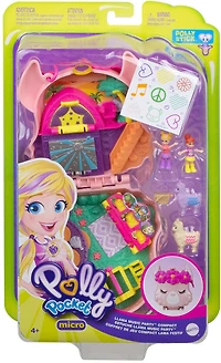 Polly Pocket - Coffret de jeu compact LAMA FESTIF