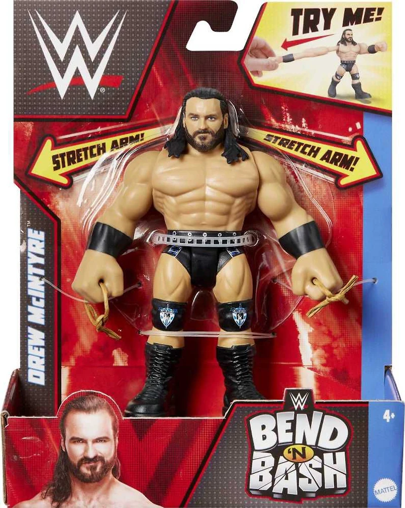 WWE - Bend 'N Bash - Figurine articulée