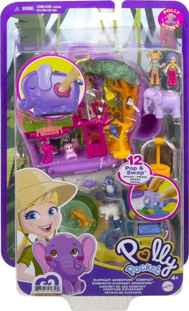 Polly Pocket Elephant Adventure Compact