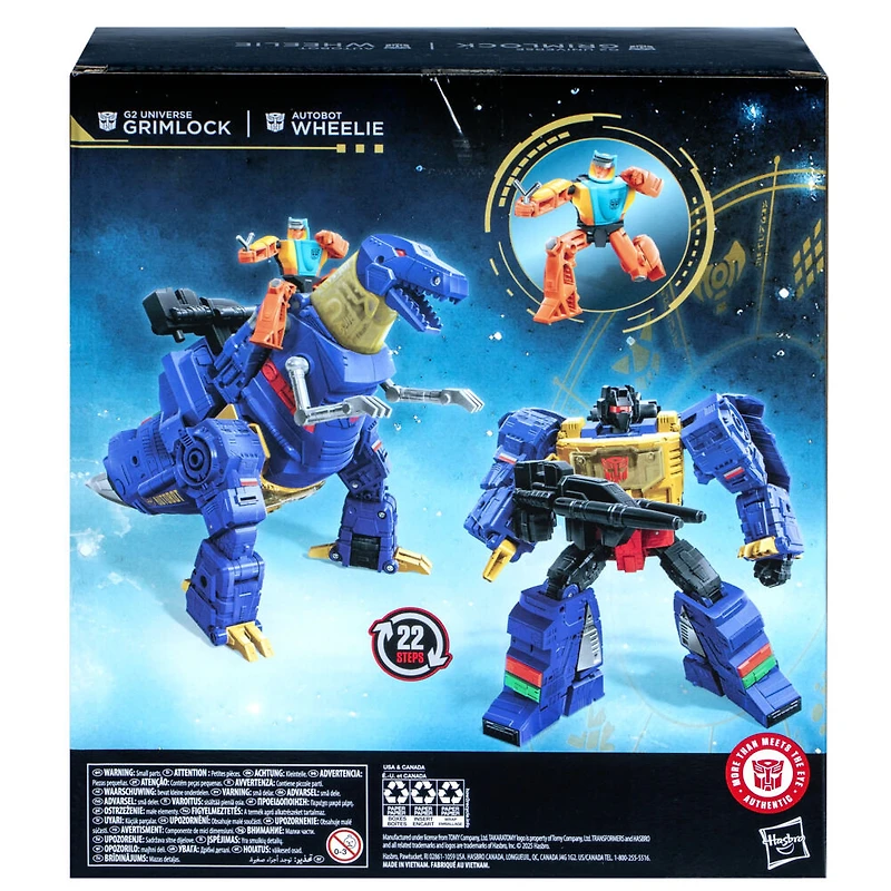 Transformers Age of the Primes G2 Universe Grimlock classe Leader