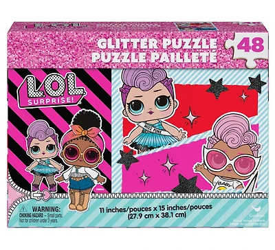 LOL Surprise! 48 Piece Glitter Puzzle