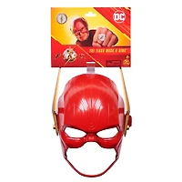 DC Comics, Coffret The Flash Hero, masque avec visière et anneau emblématiques, déguisement Flash pour garçons et filles