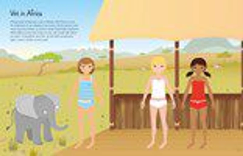 Sticker Dolly Dressing: Dream Jobs - Édition anglaise