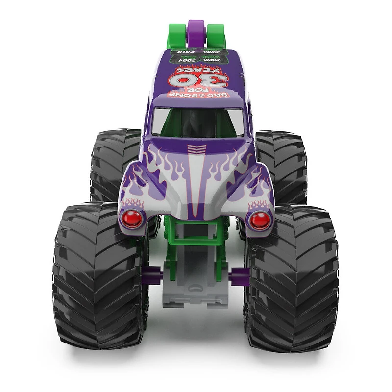 Monster Jam, Monster truck Grave Digger officiel, véhicule en métal moulé, série Arena Favorites