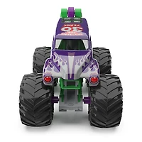 Monster Jam, Monster truck Grave Digger officiel, véhicule en métal moulé, série Arena Favorites