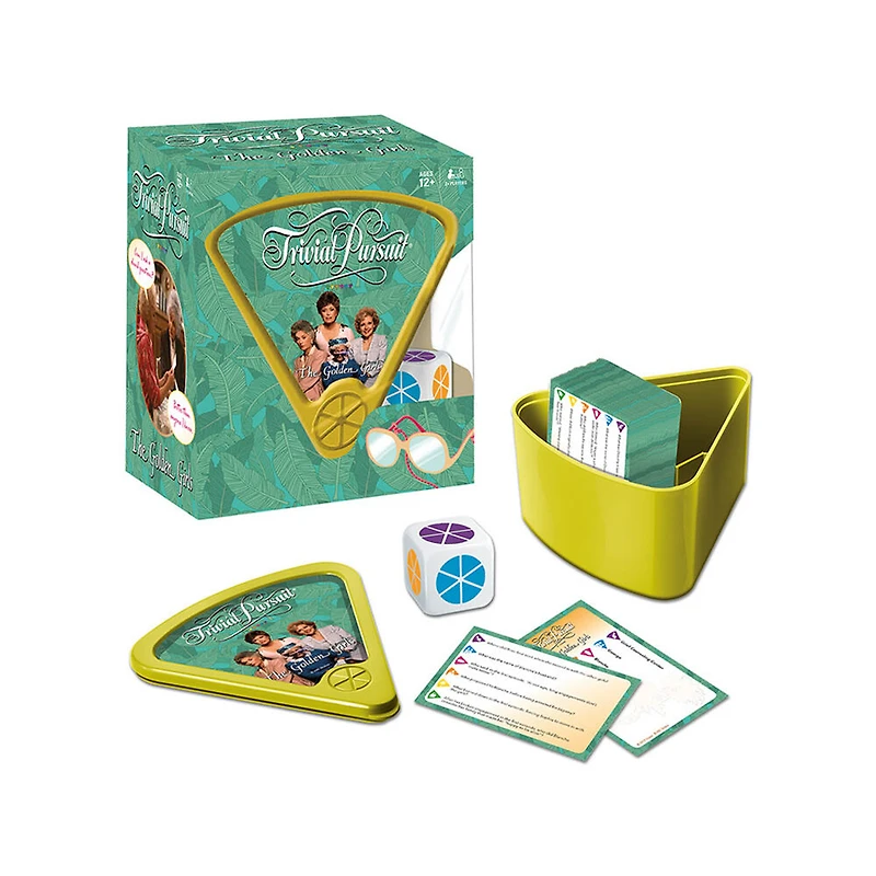 TRIVIAL PURSUIT: The Golden Girls Jeu De Cartes - Édition anglaise
