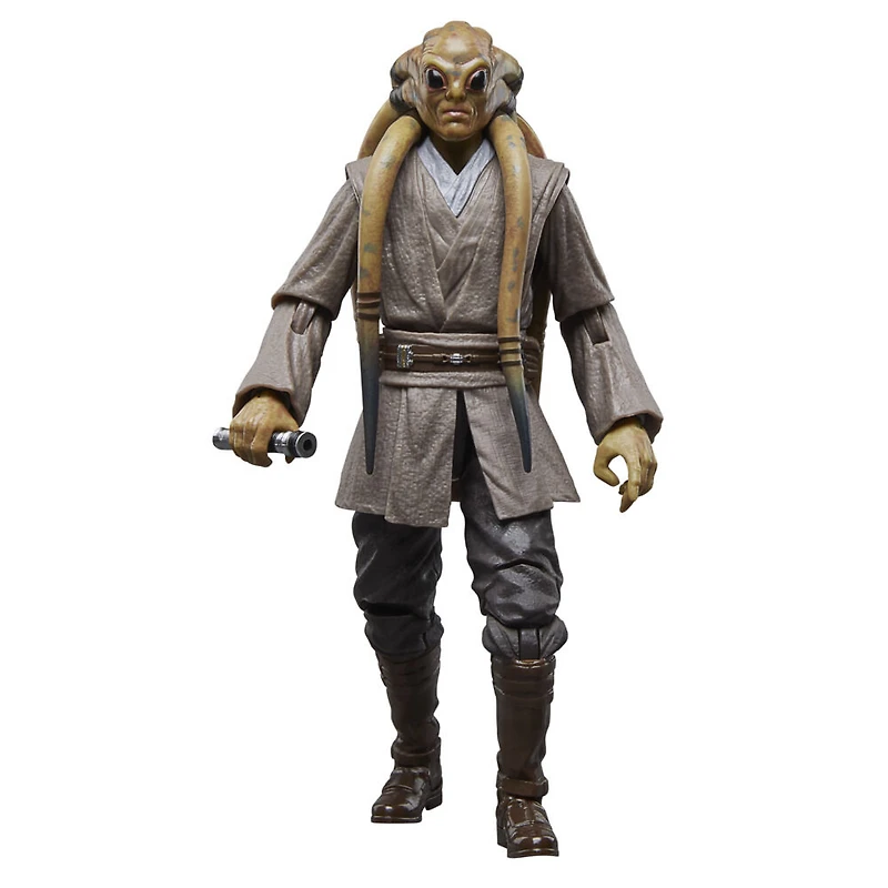 Star Wars The Black Series, figurine de collection Kit Fisto de 15 cm Star Wars : La Revanche des Sith, 20e anniversaire