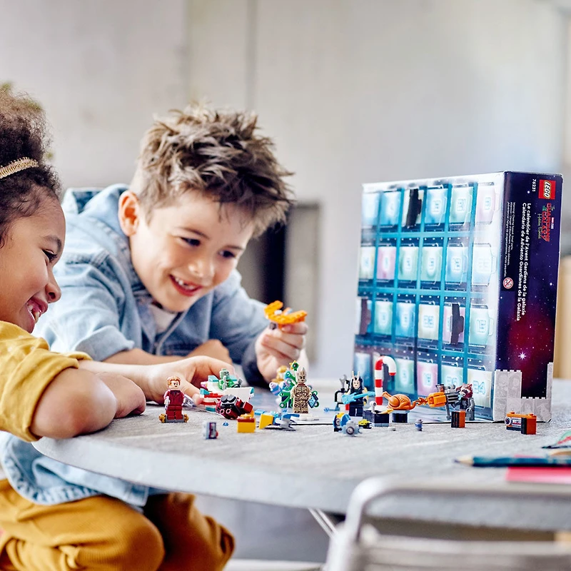 Le calendrier de l'Avent LEGO Marvel Studios Gardiens de la galaxie 76231 (268 pièces)