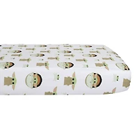 Star Wars The Mandalorian 3 Piece Toddler Bedding Set with Reversible Comforter, Fitted Sheet and Pillowcase by Nemcor