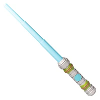 Star Wars Young Jedi Adventures, sabre laser à lame extensible bleue de Nubs, jouets Star Wars pour enfants d'âge préscolaire