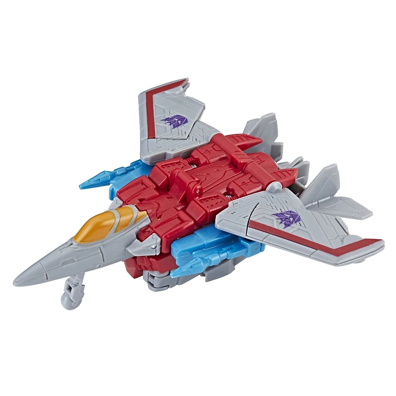Transformers Cyberverse - Starscream de classe guerrier.