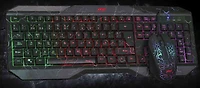 Pack clavier et casque de jeu Packard Bell RUCKUS