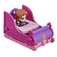 Disney's Frozen 2 Twirlabouts Series 1 Anna Sled to Shop Playset