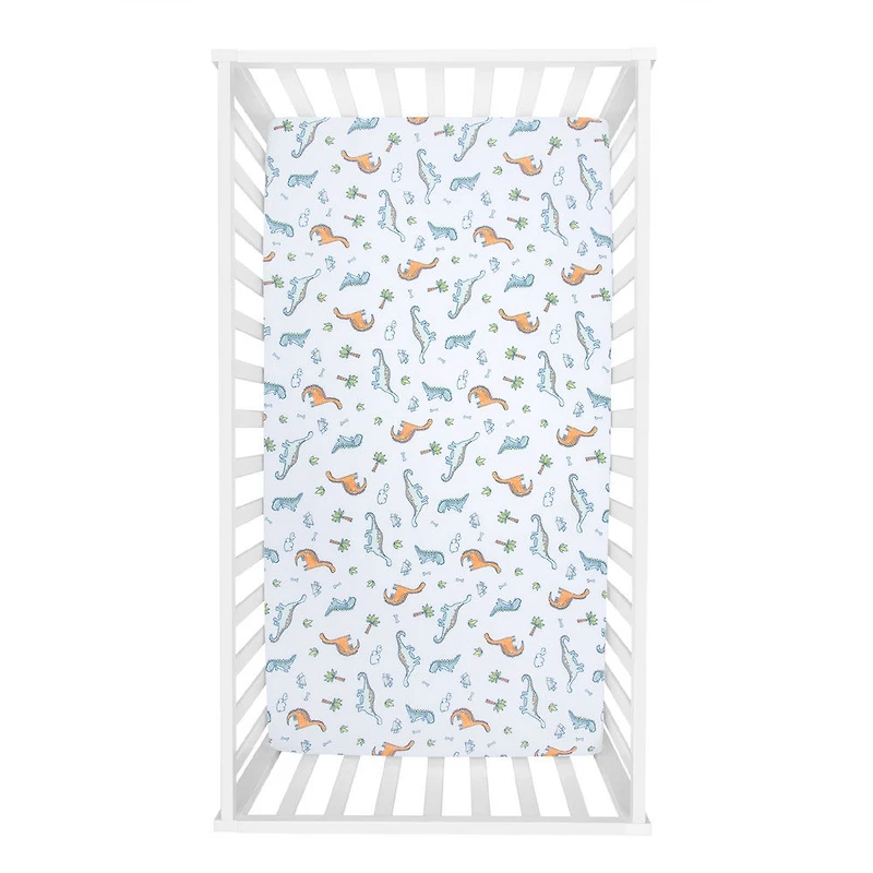 Literie De Berceau 4 Pièces Dinosaures De Millions D'Années De Sammy&Lou