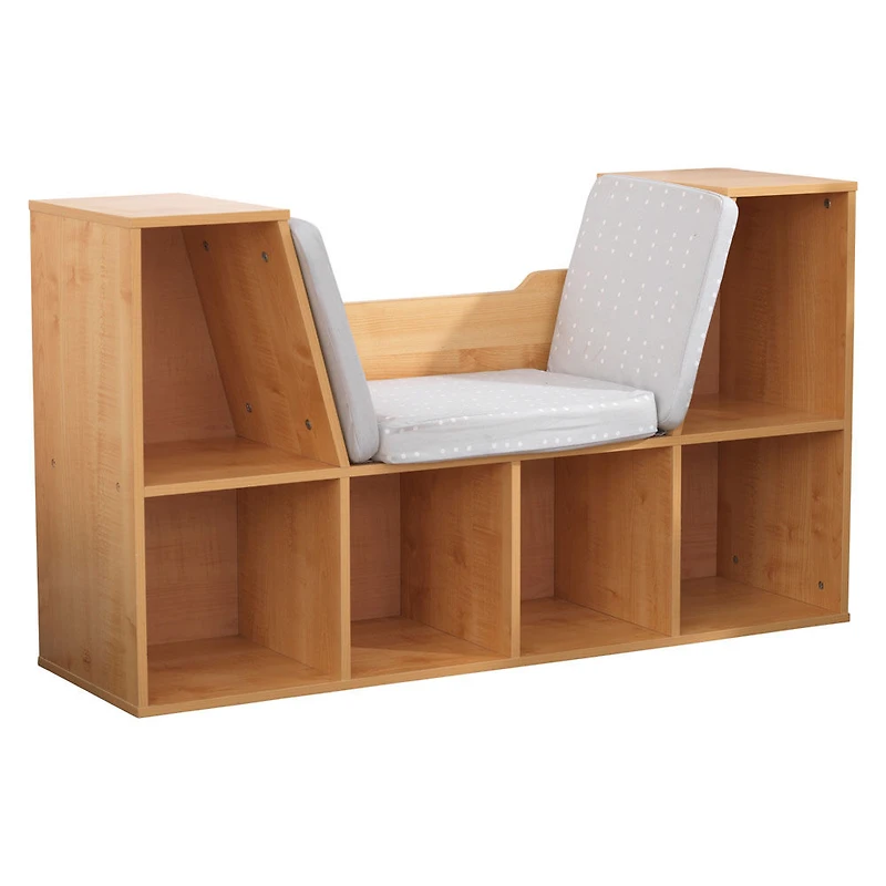 Bookcase with Reading Nook - Natural