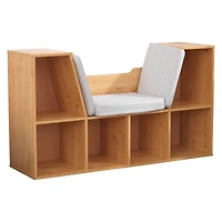 Bookcase with Reading Nook - Natural