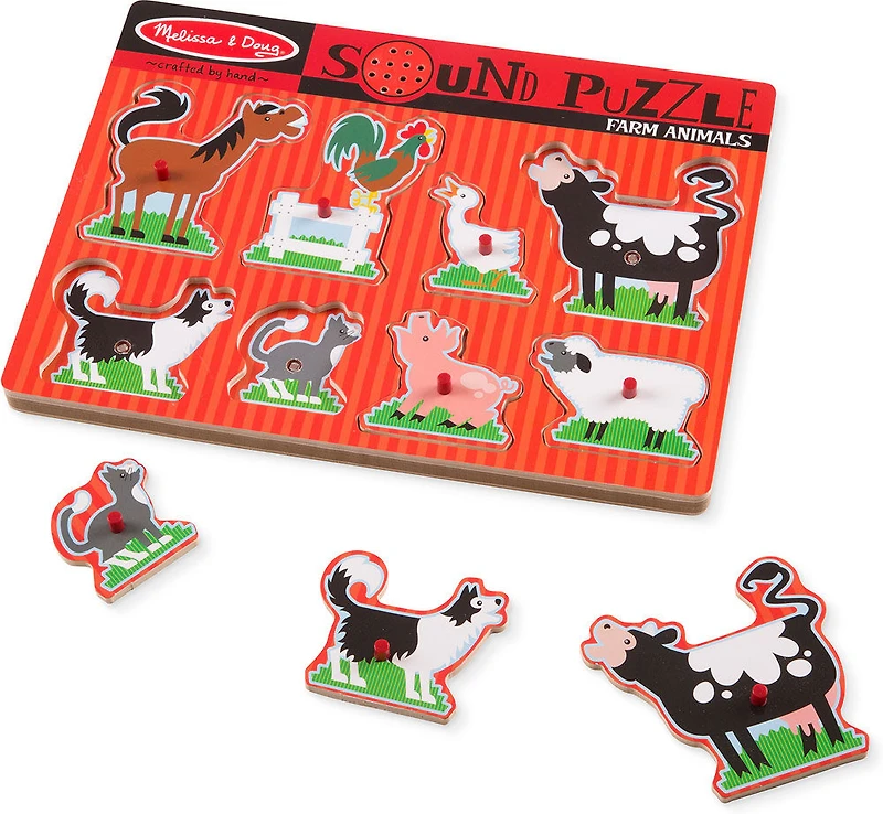 Melissa and Doug - Farm Animal Sound Puzzle