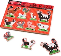 Melissa and Doug - Farm Animal Sound Puzzle