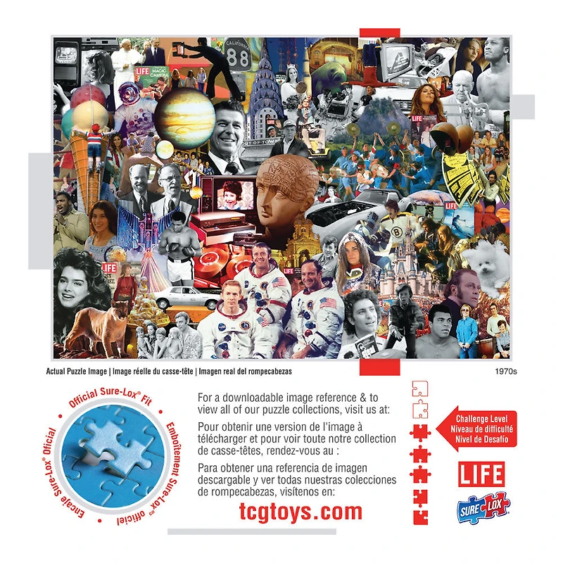 SURE-LOX - Puzzle LIFE de 1000 pièces