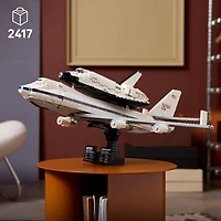 LEGO Icons Shuttle Carrier Aircraft Building Set - DIY Space Decor for Adults, Ages 18+ - 10360