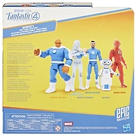 Marvel Studios The Fantastic Four Epic World of Action Collection La première famille, coffret de 6 figurines