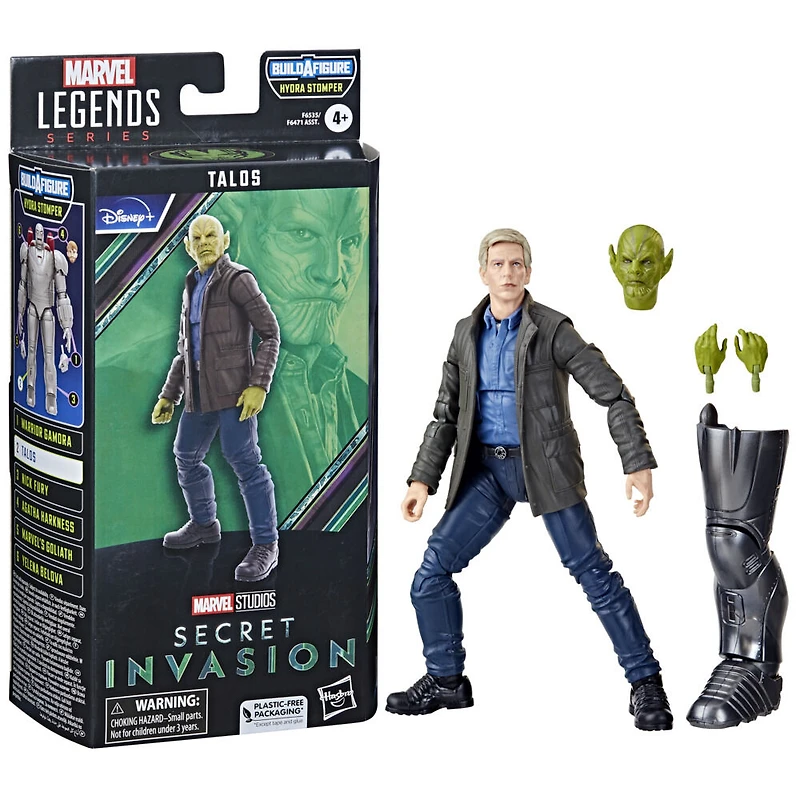Hasbro Marvel Legends Series Talos, Secret Invasion Marvel Legends Action Figures, 6 Inch